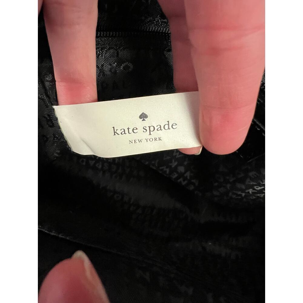 Kate Spade New York Wesley Place Suede Laurel Handbag Black GS - Picture 8 of 9